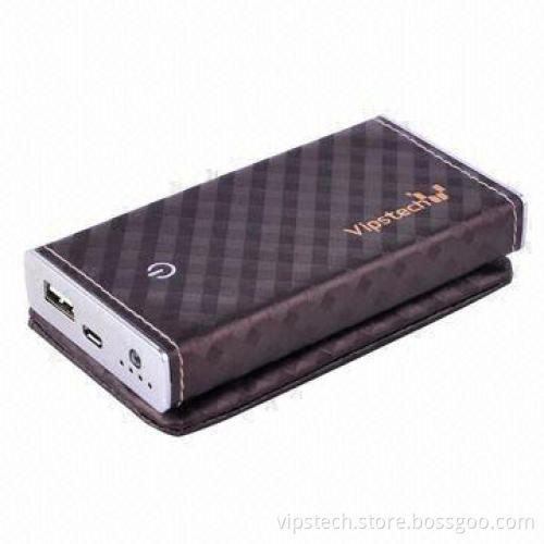 Wallet-shaped Portable Power Station with 6,000mAh Real Capacity, Charges Mobile Phones and iPhone